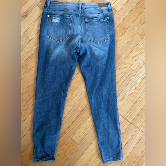 Judy Blue ripped skinny stretch jeans - Picture 2 of 3